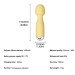 Мини вибромассажер B - Series Cute Mini Av Wand Yellow