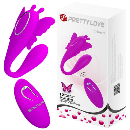 Вібратор Pretty Love Chimera Stimulator Purple