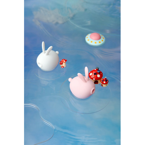 Вакуумний кліторальний стимулятор з вібрацією KISTOY Too Simple White