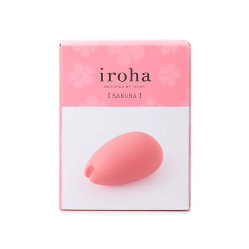Минивибратор IROHA SAKURA Coral, раздвоенный кончик, 5 режимов, перезаряжаемый