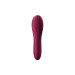 Вакуумный стимулятор с вибрацией Satisfyer Dual Crush Wine Red