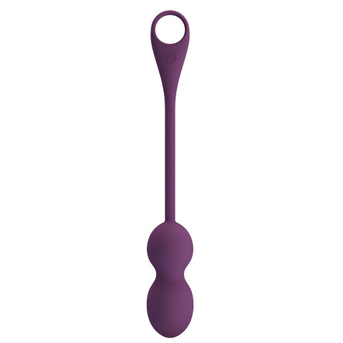 Виброяйцо Pretty Love Elvira Balls Dark Purple