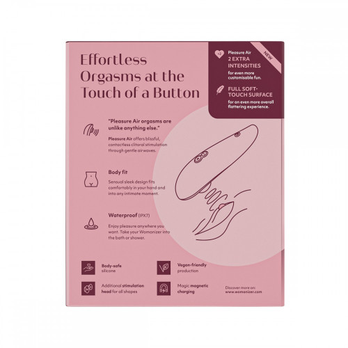 Вакуумный стимулятор клитора Womanizer Classic 2 Bordeaux