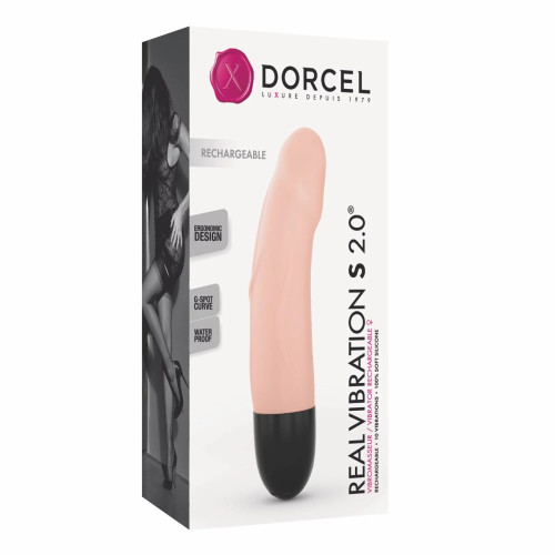 Вибратор Dorcel Real Vibration S 2.0 Телесный