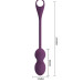 Виброяйцо Pretty Love Elvira Balls Dark Purple