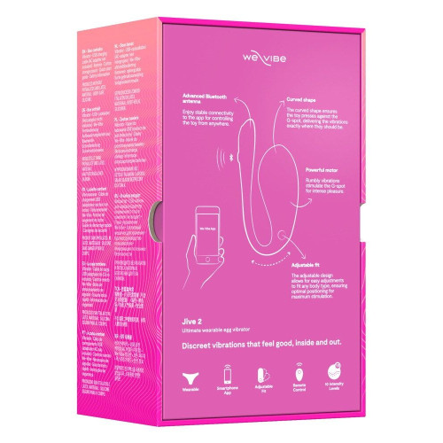 Смарт-виброейте We-Vibe Jive 2 Electric Pink