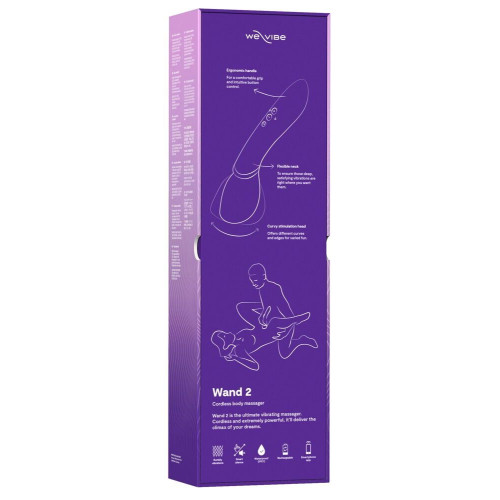 Вібромасажер We-Vibe Wand 2 Purple