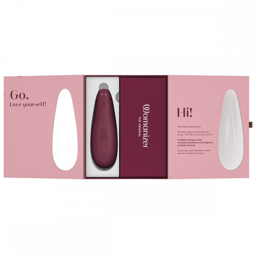 Вакуумный стимулятор клитора Womanizer Classic 2 Bordeaux