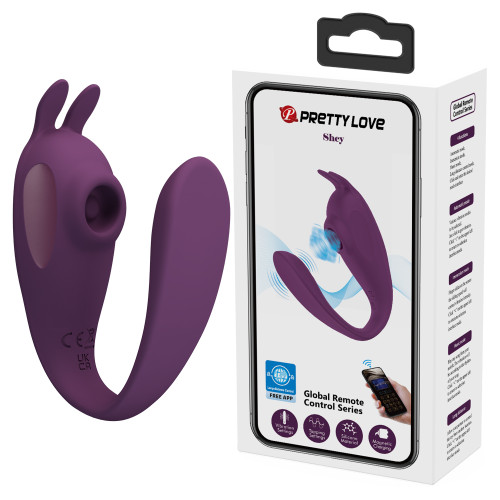 Вібростимулятор Pretty Love Shey Stimulator Purple