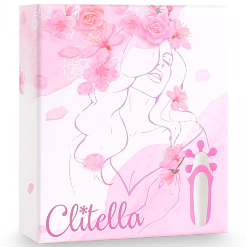 Стимулятор с имитацией оральных ласк FeelzToys Clitella Oral Clitoral Stimulator Розовый