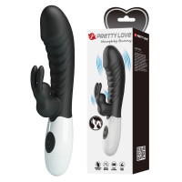 Вібратор Pretty Love Naughty Bunny Vibrator Black