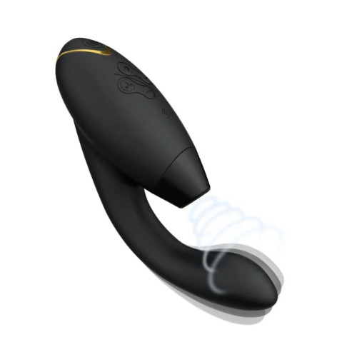 Інноваційний безконтактний вібратор-стимулятор Womanizer Duo 2 Black