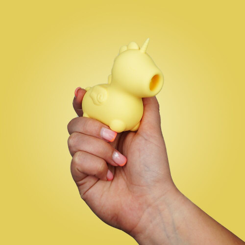 Вібратор-єдиноріжка Unihorn - Bean Blossom, пульсівний язичок