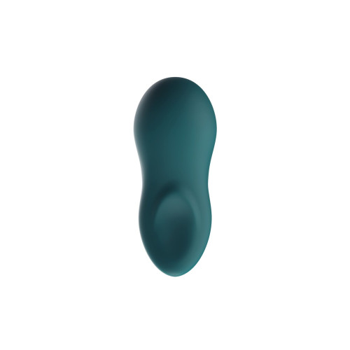 Мощный минивибромассажер Touch X Green Velvet by We-Vibe, удобно сочетать с проницаемым сексом