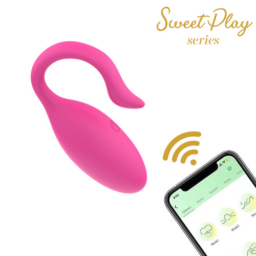 Виброяйцо Erospace Sweet Play Egg App Controlled A9