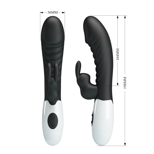 Вибратор Pretty Love Naughty Bunny Vibrator Black