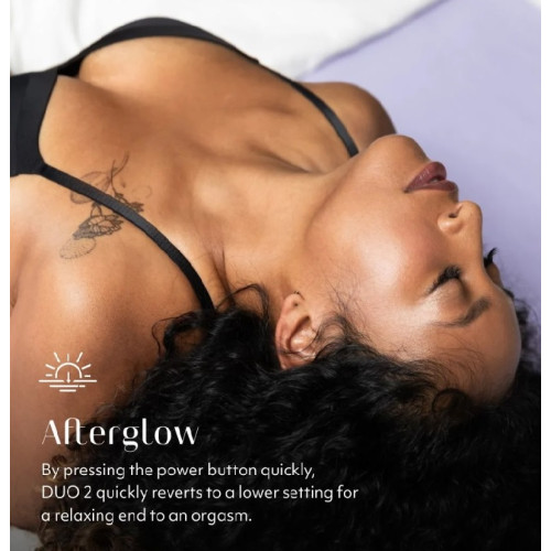 Інноваційний безконтактний вібратор-стимулятор Womanizer Duo 2 Black