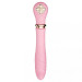 Вібромасажер-пульсатор з підігрівом Zalo Desire Рожевий