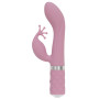 Роскошный вибратор-кролик Pillow Talk Kinky Розовый