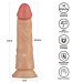 Реалістичний вібратор LoveToy Vibrating Power Basics Cock 7