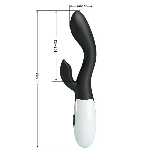 Вибратор Pretty Love Brighty Vibrator Black