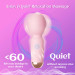 Міні вібромасажер B - Series Cute Mini Wand Pink
