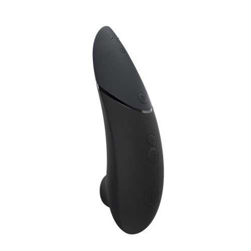 Вакуумний кліторальний стимулятор Womanizer Next Black, 3D Pleasure Air, 14 рівнів інтенсивності