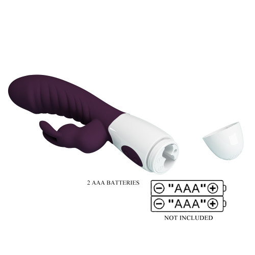 Вибратор Pretty Love Naughty Bunny Vibrator Plum