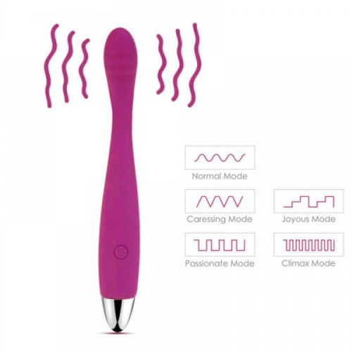 Вибромассажер с гнущейся головкой Svakom Cici Фиолетовый