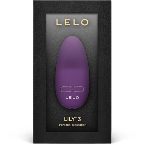 Мінівібратор для клітора LELO Lily 3 Dark Plum, 10 режимів, дуже потужний