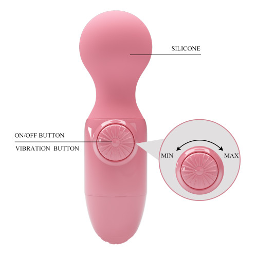Вібратор Pretty Love Little Cute Mini Stick Light Pink