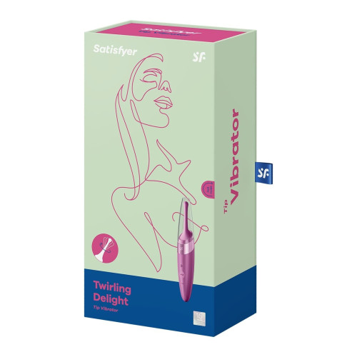 Вибратор для клитора Satisfyer Twirling Delight Лиловая