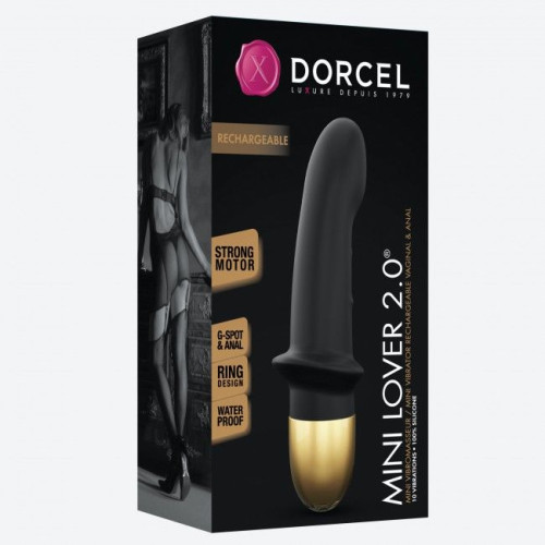 Вибратор Marc Dorcel Mini Lover 2.0 Черный