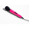Вібромасажер DOXY Die Cast Massager Hot Pink, дуже потужний, живлення 220В, металевий корпус