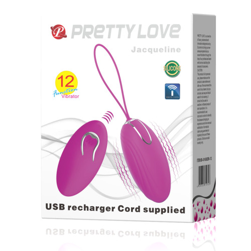 Віброяйце Pretty Love Jacqueline Vibrating Egg Purple