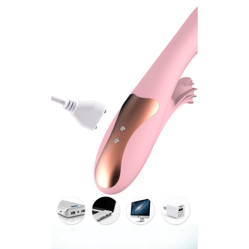 Вибратор B - Series Lyla Lilo USB Pink