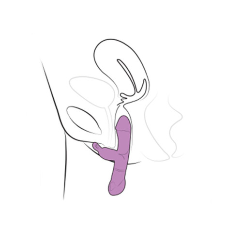 Перезаряжаемый вибратор-кролик Adrien Lastic Gaia 2.0.