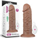 Реалистичный вибратор LoveToy Realistic Chubby Vibrating Dildo 10.5 Коричневый