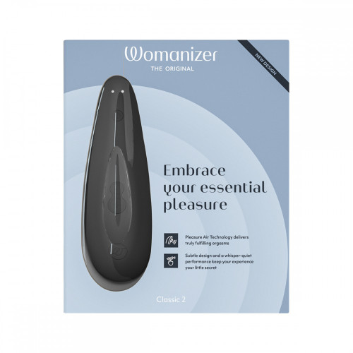 Вакуумный стимулятор клитора Womanizer Classic 2 Black