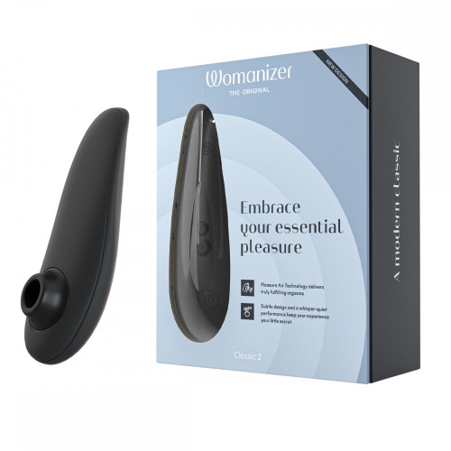 Вакуумный стимулятор клитора Womanizer Classic 2 Black