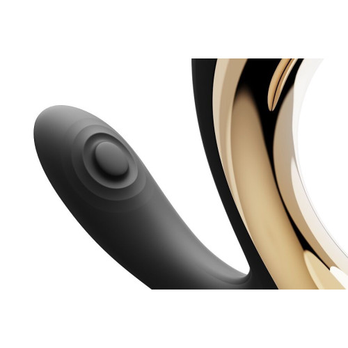 Вибратор-пульсатор с вакуумной насадкой Zalo – Talis G-Spot PulseWave Vibrator Obsidian Black