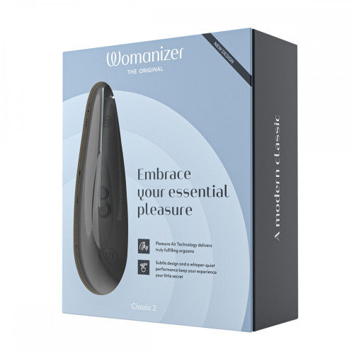 Вакуумный стимулятор клитора Womanizer Classic 2 Black