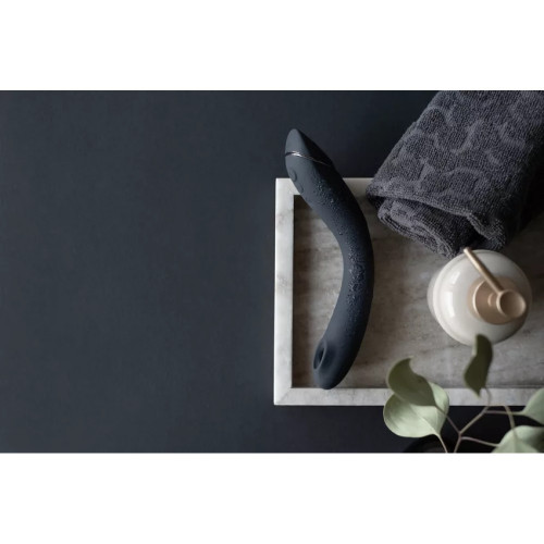 Вибратор для точки G c вакуумной стимуляцией Womanizer OG Slate