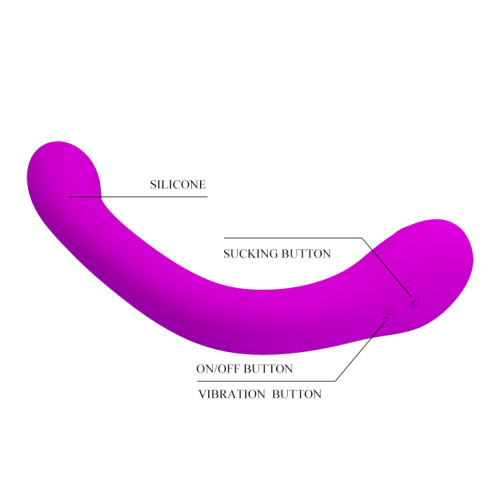 Вібратор Pretty Love Alex Clitoral Sucking Vibrator Purple