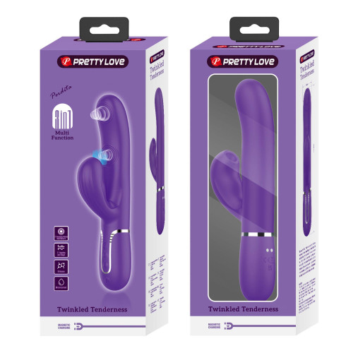 Вібратор Pretty Love Twinkled Tenderness Purple