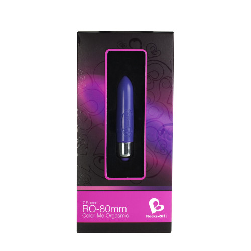 Вибратор Rocks Off Coloured 7 Speed RO-80mm Colour Changing