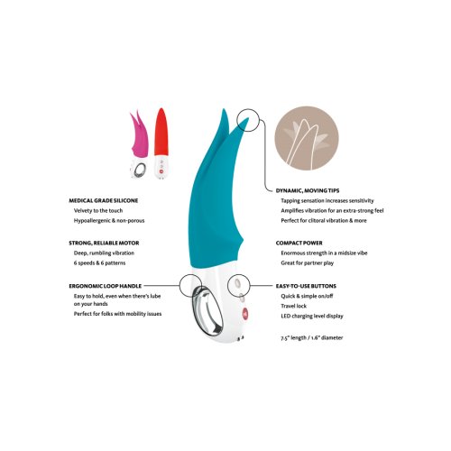 Вібратор Fun Factory Volta Рожевий