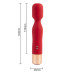 Вибромассажер B - Series Lyla Vibrating Spear G-Spot Vibrator Red