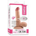 Вібратор LoveToy The Ultra Soft Dude Vibrating Тілесний 17.5 см