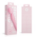 Вібромасажер Good Vibes Only - SIMI Double-Sided Wand Vibrator Soft Silicone - Pink